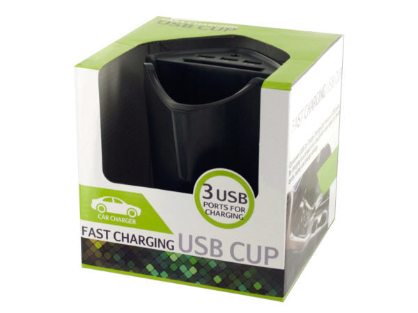 Fast Charging USB Car Storage Cup ( Case of 4 ) - Premium Auto Interior Accessories from Rapidvehicles - Just $57.99! Shop now at Rapidvehicles