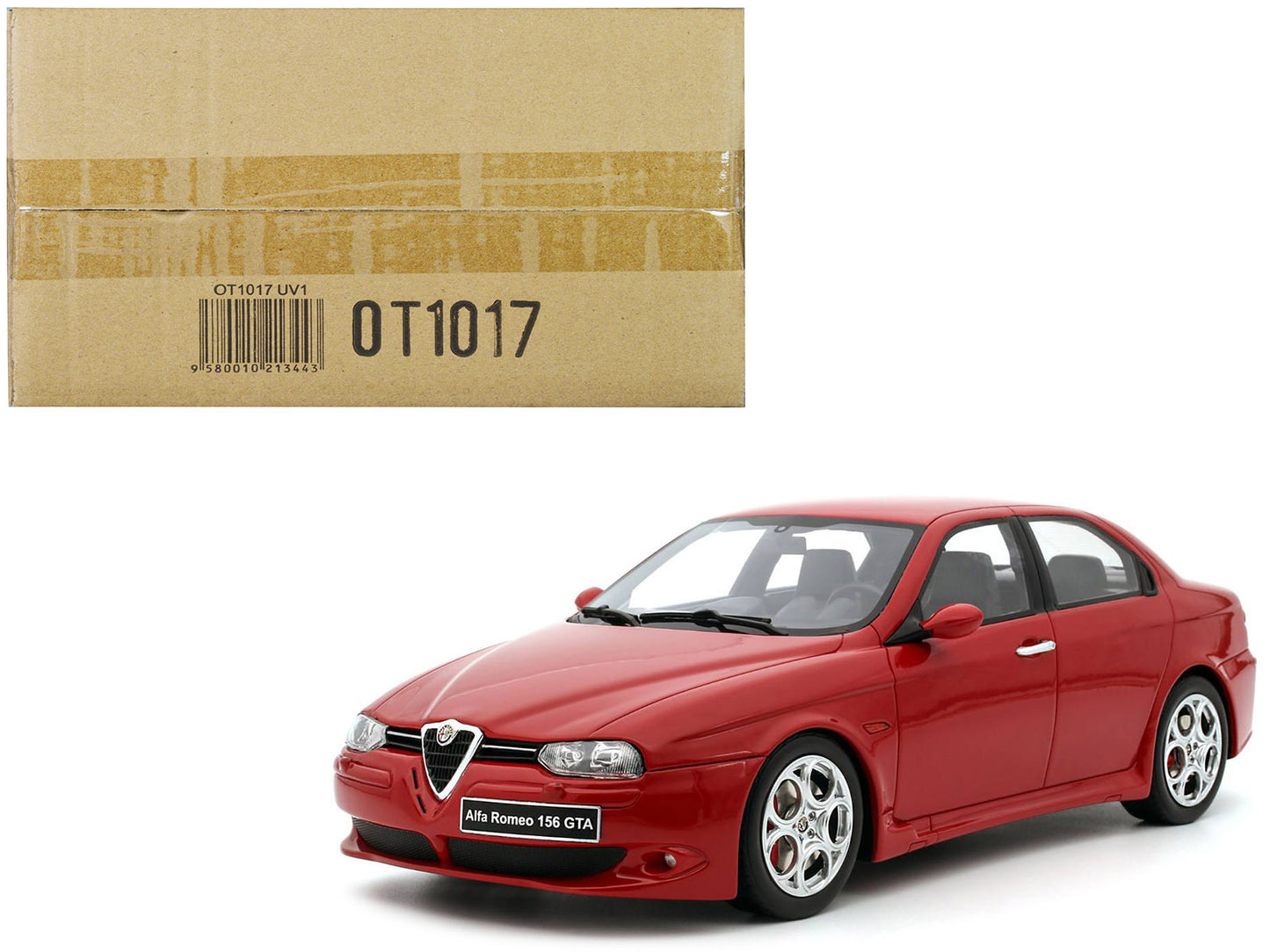 2002 Alfa Romeo 156 GTA Alfa Red Limited Edition to 2500 pieces - Premium Alfa Romeo Models from Otto Mobile - Just $188.09! Shop now at Rapidvehicles