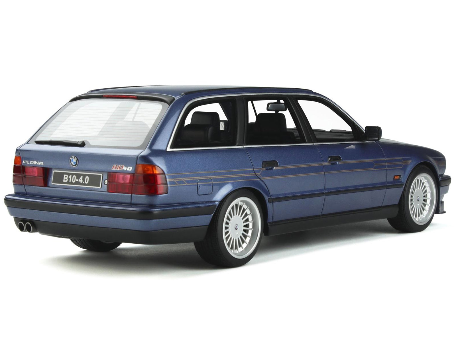 BMW E34 Alpina B10 Touring Alpina Blue Metallic Limited Edition to 3000 pieces Worldwide 1/18 Model Car by Otto Mobile - Premium BMW Models from Otto Mobile - Just $164.99! Shop now at Rapidvehicles