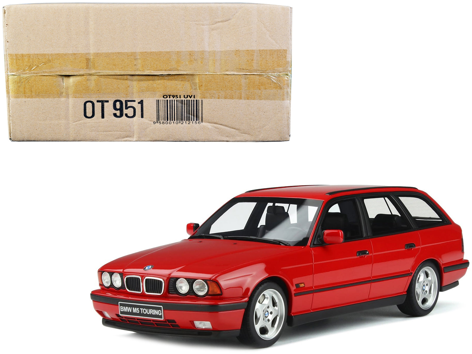 1994 BMW M5 E34 Touring Mugello Red Limited Edition to 3000 pieces Worldwide 1/18 Model Car by Otto Mobile - Premium BMW Models from Otto Mobile - Just $165.99! Shop now at Rapidvehicles