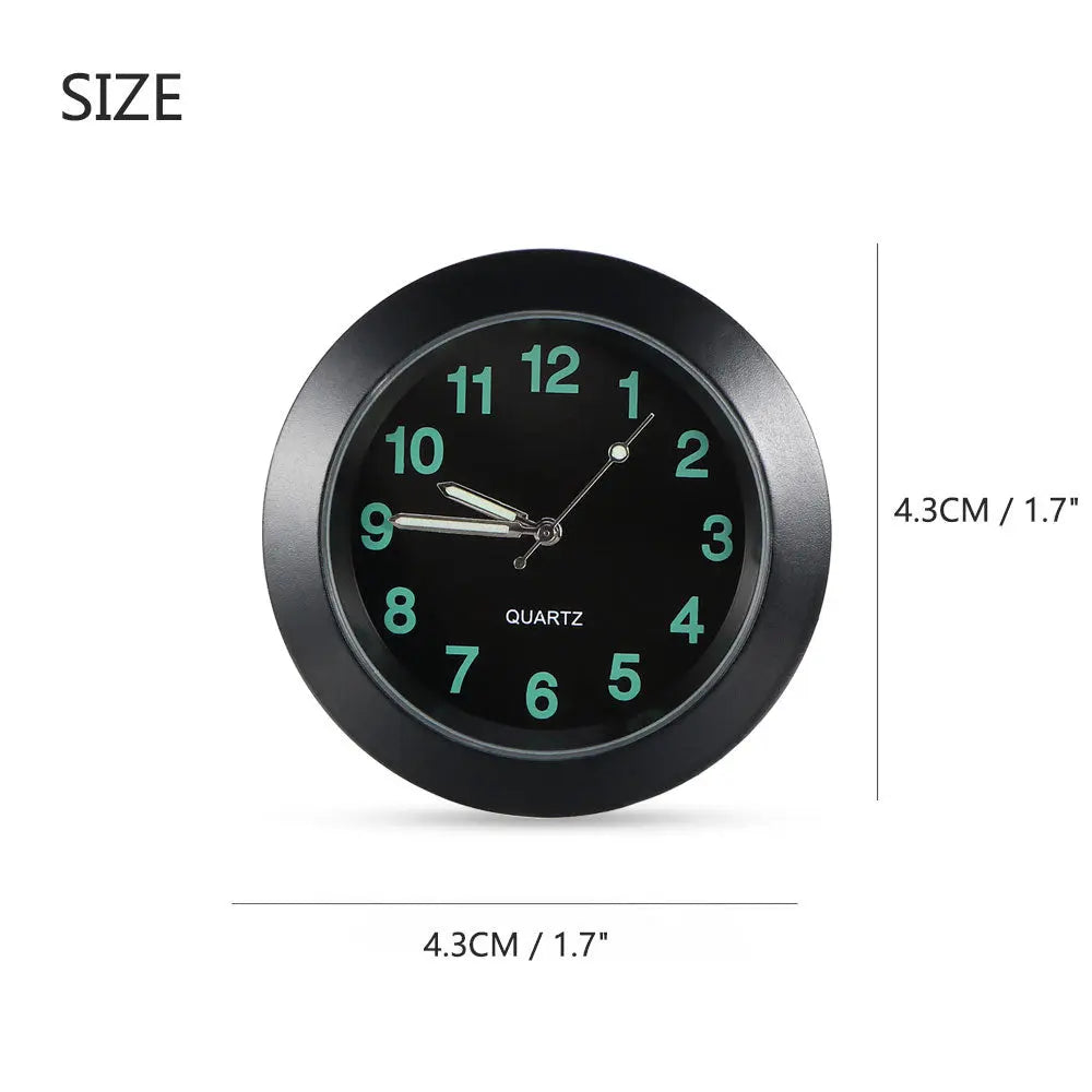 Car Air Vent Clip Clock Luminous Dashboard Clock - Premium Automotive from Teal Simba - Just $16.99! Shop now at Rapidvehicles