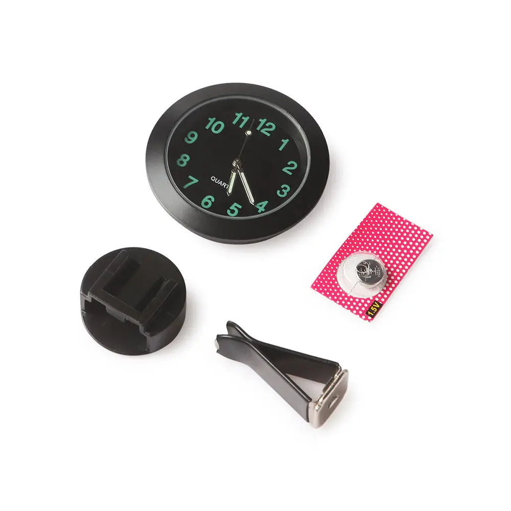 Car Air Vent Clip Clock Luminous Dashboard Clock - Premium Automotive from Teal Simba - Just $11.99! Shop now at Rapidvehicles