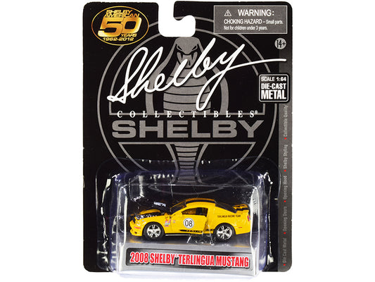 2008 Ford Shelby Mustang #08 "Terlingua" Orange and Black "Shelby - Premium  from Rapidvehicles - Just $29.99! Shop now at Rapidvehicles