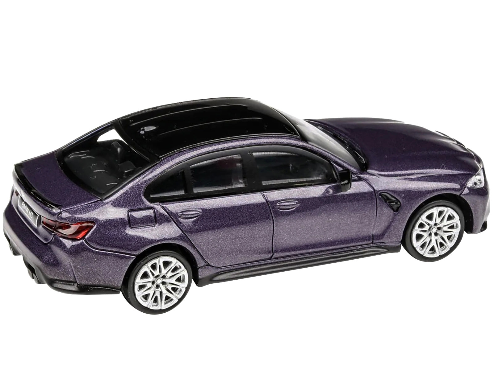 2020 BMW M3 G80 Twilight Purple Metallic with Black top 1/64 Diecast Model Car by Paragon - Premium BMW Models from Paragon - Just $29.99! Shop now at Rapidvehicles