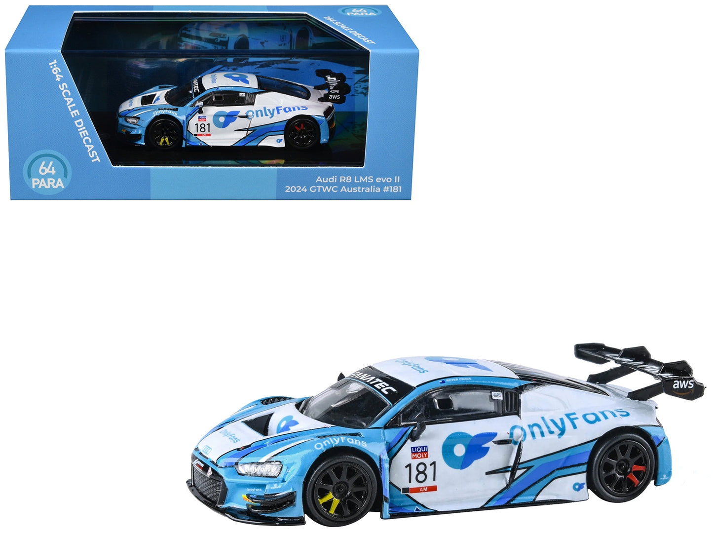 Audi R8 LMS Evo II #181 Renee Gracie - Paul Stokell "Melbourne - Premium Audi Models from Paragon - Just $44.99! Shop now at Rapidvehicles