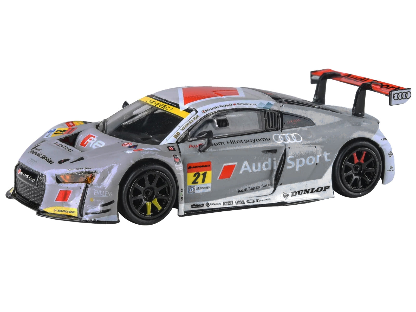 Audi R8 LMS #21 Richard Lyons - Masataka Yanagida "Team - Premium Audi Models from Paragon - Just $44.99! Shop now at Rapidvehicles