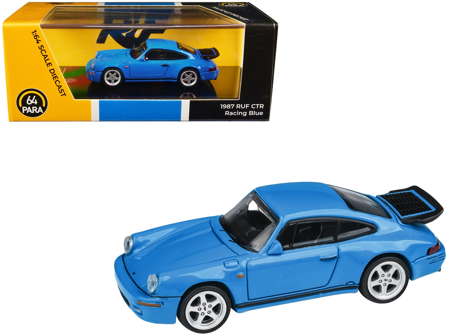 1987 RUF CTR Racing Blue 1/64 Diecast Model Car by Paragon Models - Premium Other from Paragon - Just $43.99! Shop now at Rapidvehicles