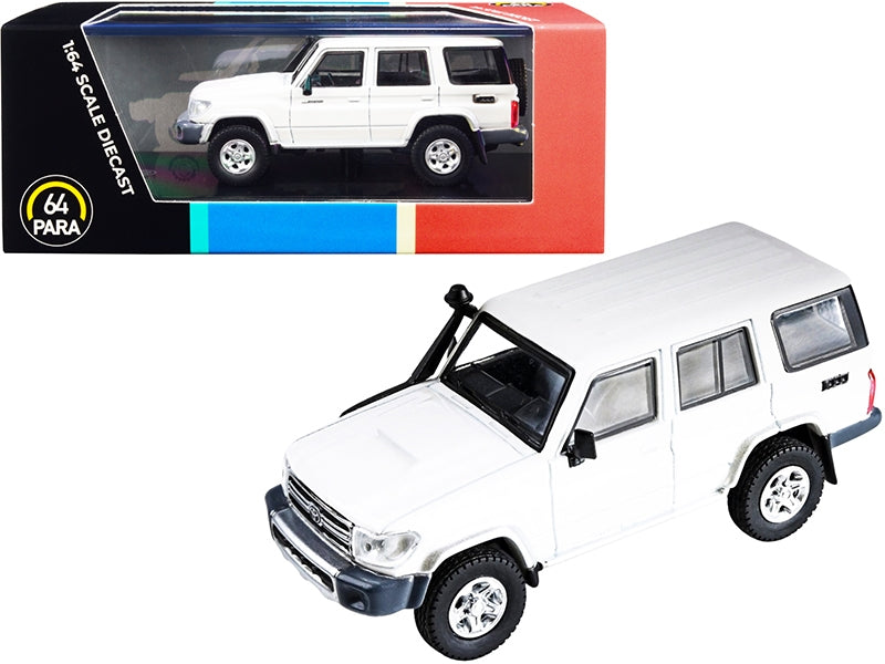 Toyota Land Cruiser 76 French Vanilla Pearl White 1/64 Diecast Model Car by Paragon - Premium Toyota Models from Paragon - Just $24.28! Shop now at Rapidvehicles