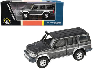 2014 Toyota Land Cruiser 76 Graphite Gray Metallic 1/64 Diecast Model Car by Paragon Models - Premium Toyota Models from Paragon - Just $24.70! Shop now at Rapidvehicles