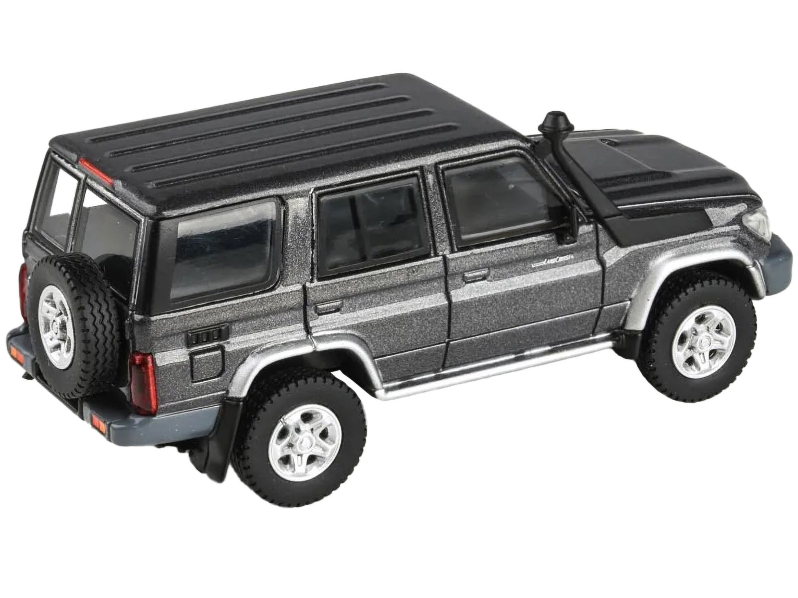 2014 Toyota Land Cruiser 76 Graphite Gray Metallic 1/64 Diecast Model Car by Paragon Models - Premium Toyota Models from Paragon - Just $24.70! Shop now at Rapidvehicles