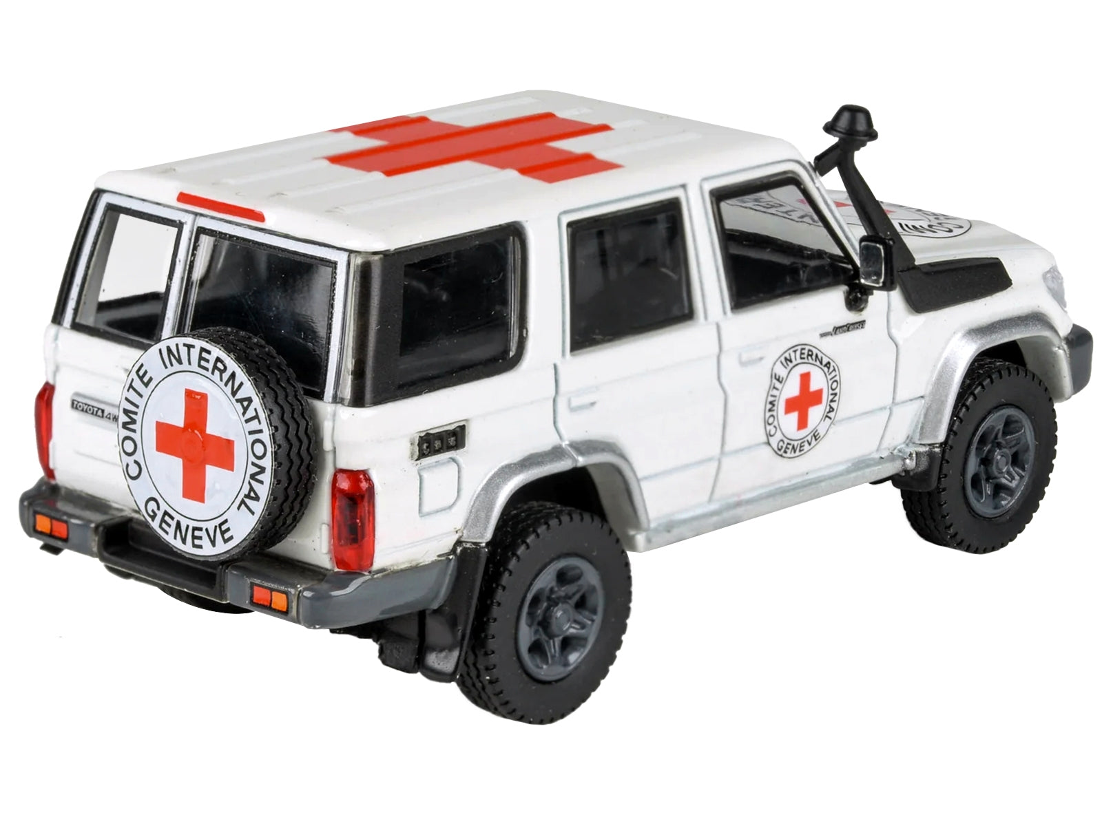 2014 Toyota Land Cruiser 76 White "International Red Cross" 1/64 Diecast Model Car by Paragon Models - Premium Toyota Models from Paragon - Just $27.08! Shop now at Rapidvehicles