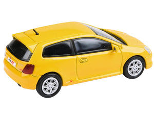 2001 Honda Civic Type R EP3 Sunlight Yellow 1/64 Diecast Model Car by Paragon Models - Premium Honda Models from Paragon - Just $35.57! Shop now at Rapidvehicles