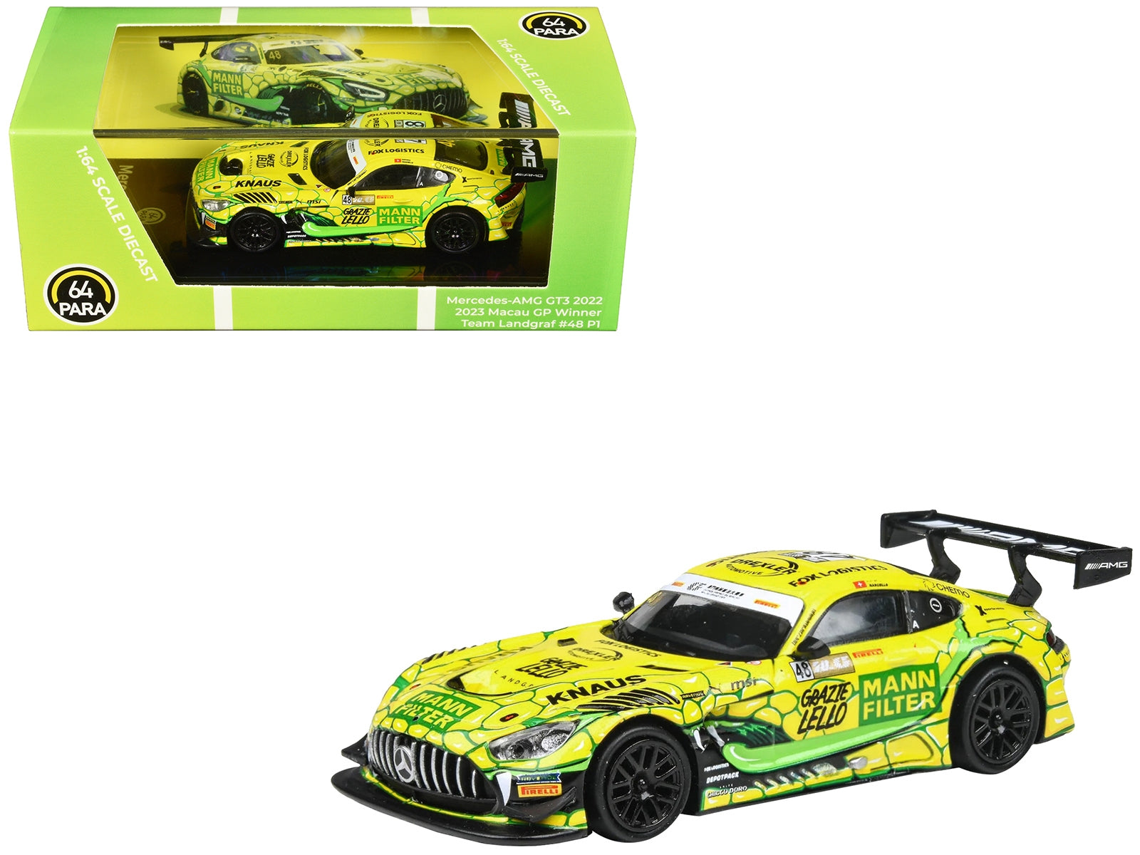 Mercedes-AMG GT3 Evo #48 Raffaele Marciello "Team Landgraf" - Premium Mercedes Models from Paragon - Just $34.92! Shop now at Rapidvehicles