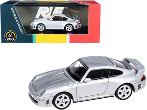 RUF CTR2 Silver Metallic 1/64 Diecast Model Car by Paragon - Premium Other from Paragon - Just $33.96! Shop now at Rapidvehicles