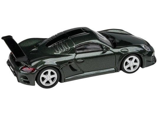 2012 RUF CTR3 Clubsport Oak Green Metallic 1/64 Diecast Model Car