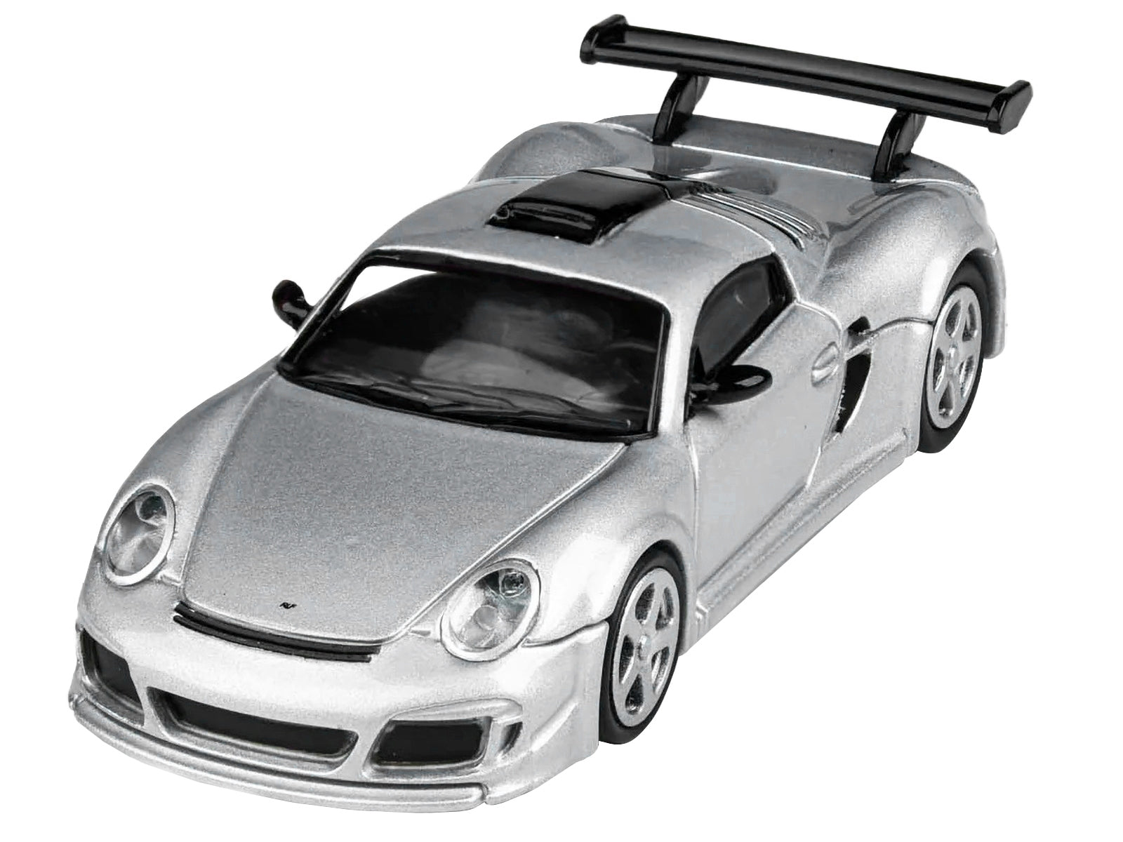 2012 RUF CTR3 Clubsport Silver Metallic 1/64 Diecast Model Car by Paragon Models - Premium Porsche Models from Paragon - Just $33.96! Shop now at Rapidvehicles