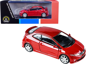 Honda Civic Type R FN2 Euro Milano Red 1/64 Diecast Model Car by Paragon - Premium Honda Models from Paragon - Just $33.96! Shop now at Rapidvehicles