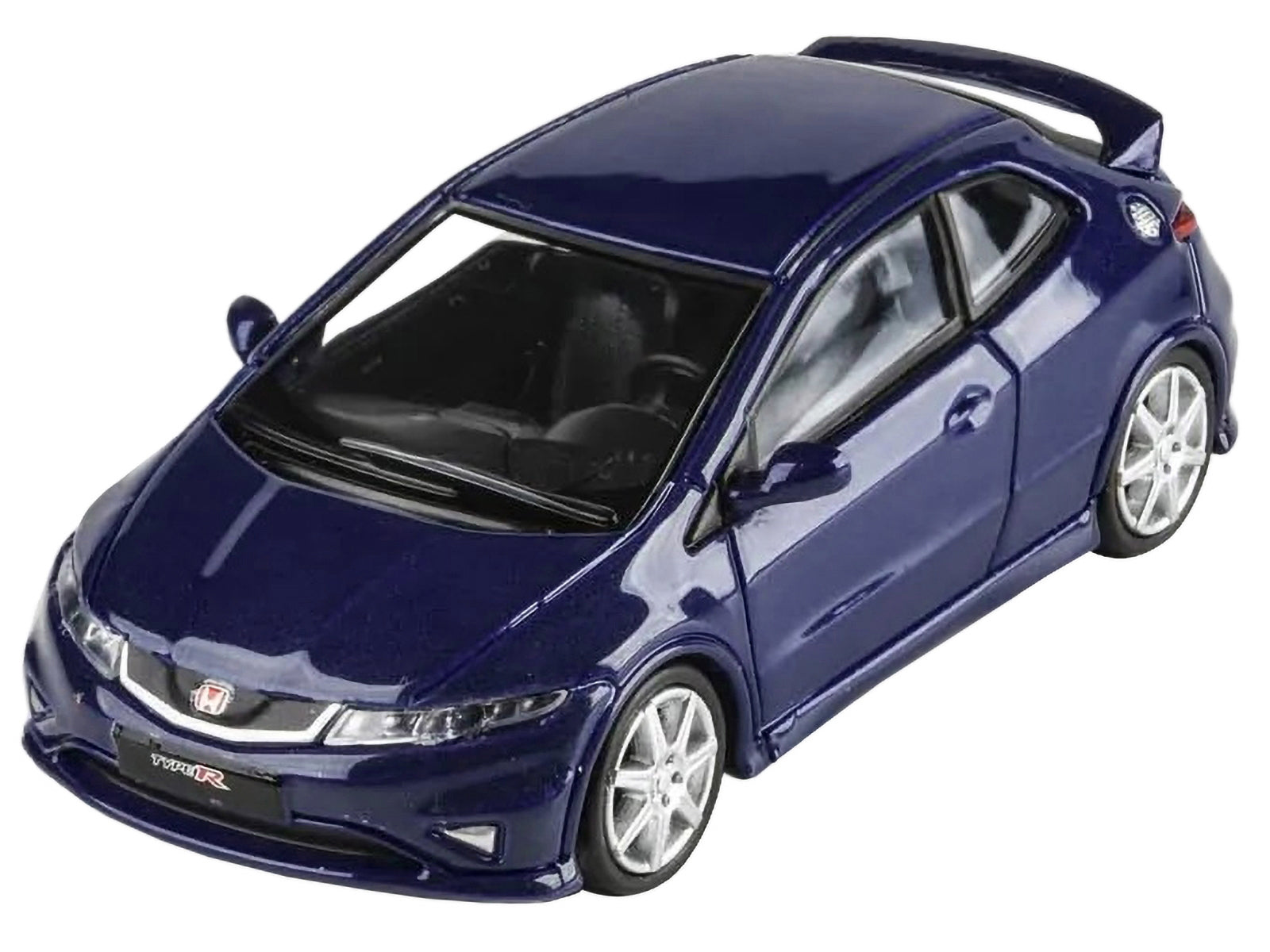 2007 Honda Civic Type R FN2 Sapphire Blue Metallic 1/64 Diecast Model Car by Paragon Models