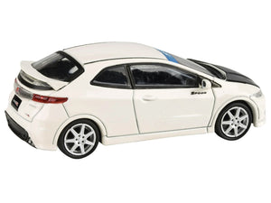 2007 Honda Civic Type R FN2 Championship White with Carbon Hood 1/64 Diecast Model Car by Paragon Models - Premium Honda Models from Paragon - Just $35.57! Shop now at Rapidvehicles