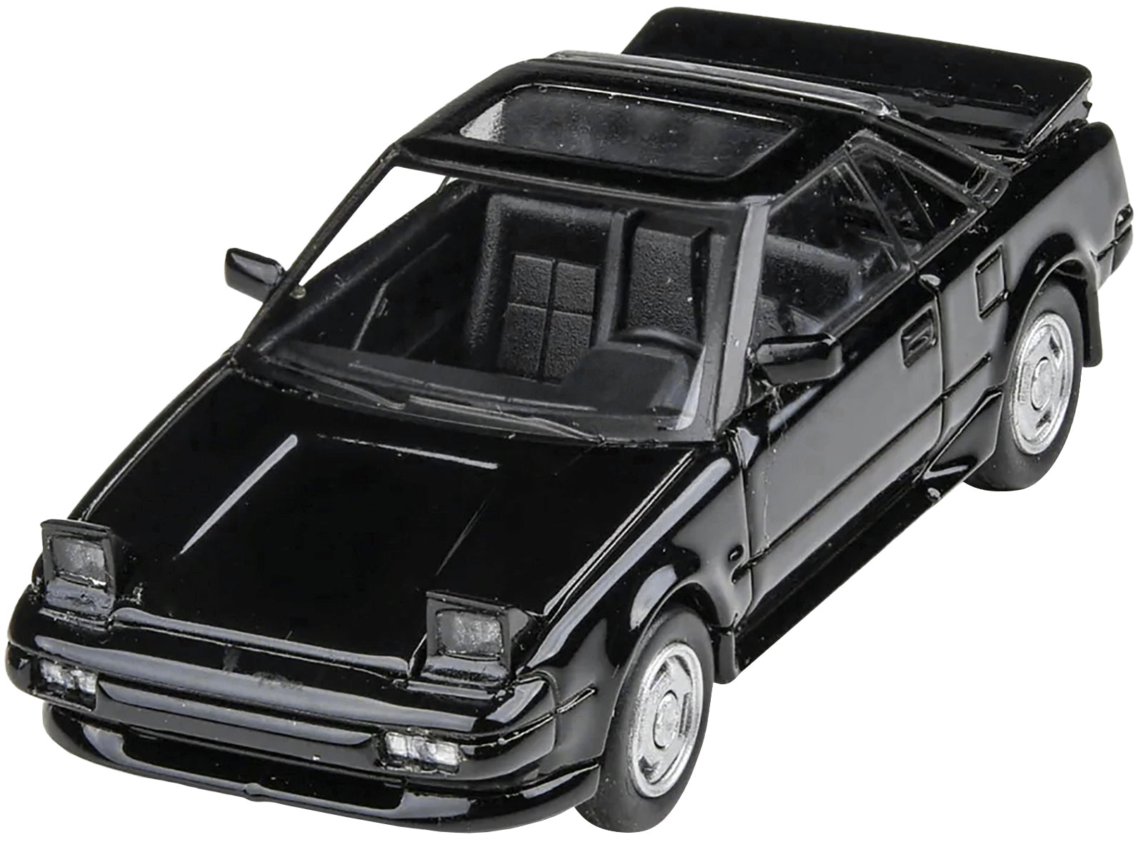 1985 Toyota MR2 MK1 Black Metallic with Sunroof 1/64 Diecast - Premium Toyota Models from Paragon - Just $43.99! Shop now at Rapidvehicles