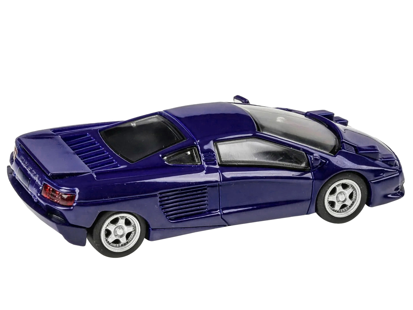 1991 Cizeta V16T Monterey Blue 1/64 Diecast Model Car by Paragon