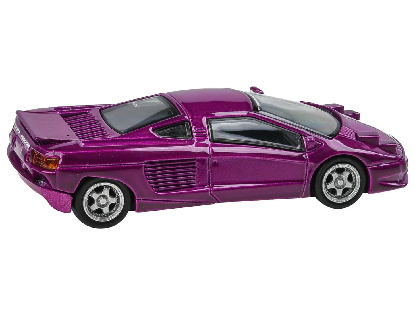 1991 Cizeta V16T Purple Metallic 1/64 Diecast Model Car by