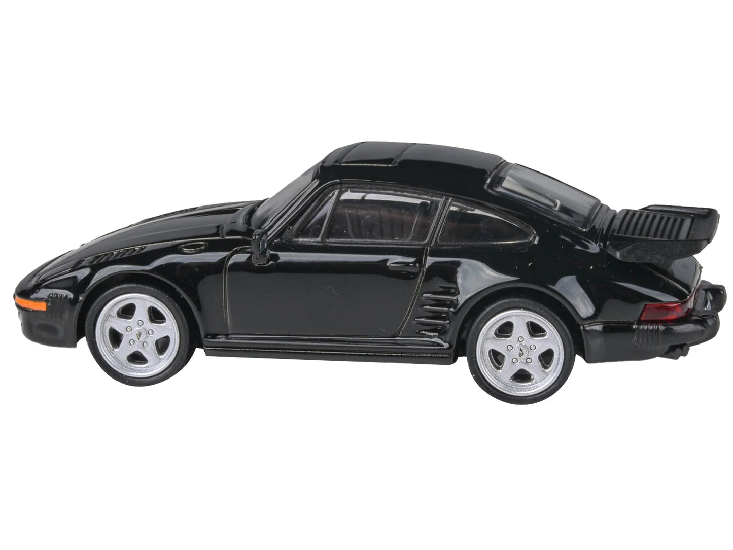 1986 RUF BTR Slantnose Black 1/64 Diecast Model Car by Paragon