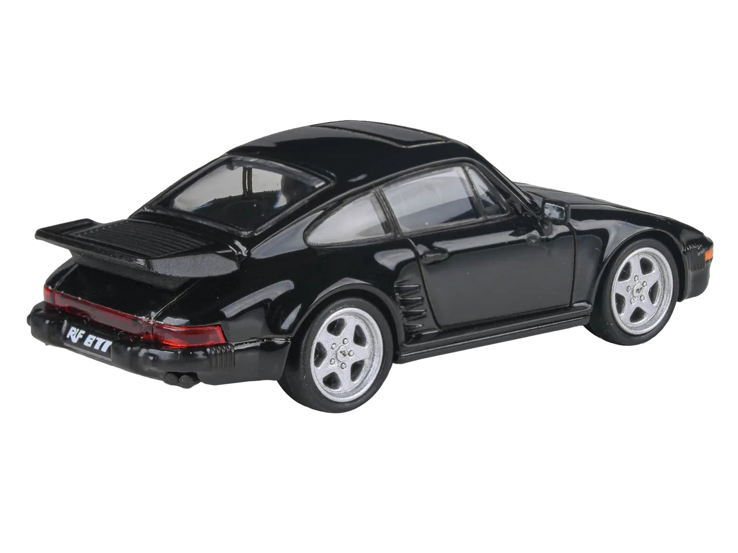 1986 RUF BTR Slantnose Black 1/64 Diecast Model Car by Paragon