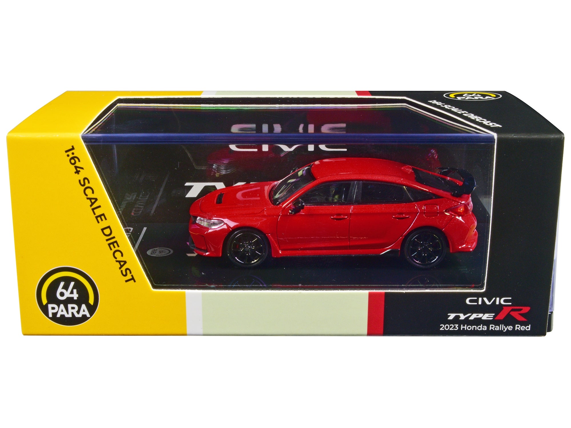 2023 Honda Civic Type R FL5 Rallye Red 1/64 Diecast Model Car by Paragon Models - Premium Honda Models from Paragon - Just $35.57! Shop now at Rapidvehicles