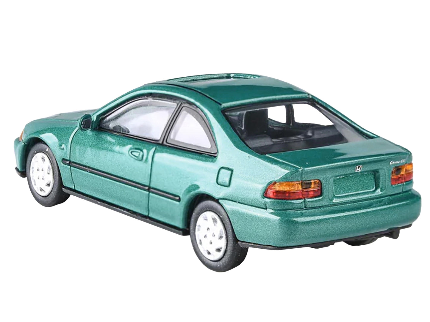 1995 Honda Civic Coupe EJ1 Aztec Green Metallic with Sunroof 1/64 - Premium Honda Models from Paragon - Just $37.99! Shop now at Rapidvehicles