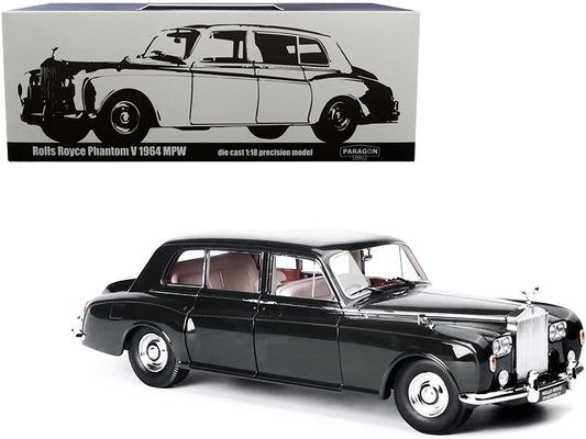 1964 Rolls Royce Phantom V Brewster Green 1/18 Diecast Model Car - Premium Rolls Royce Models from Paragon - Just $252.89! Shop now at Rapidvehicles