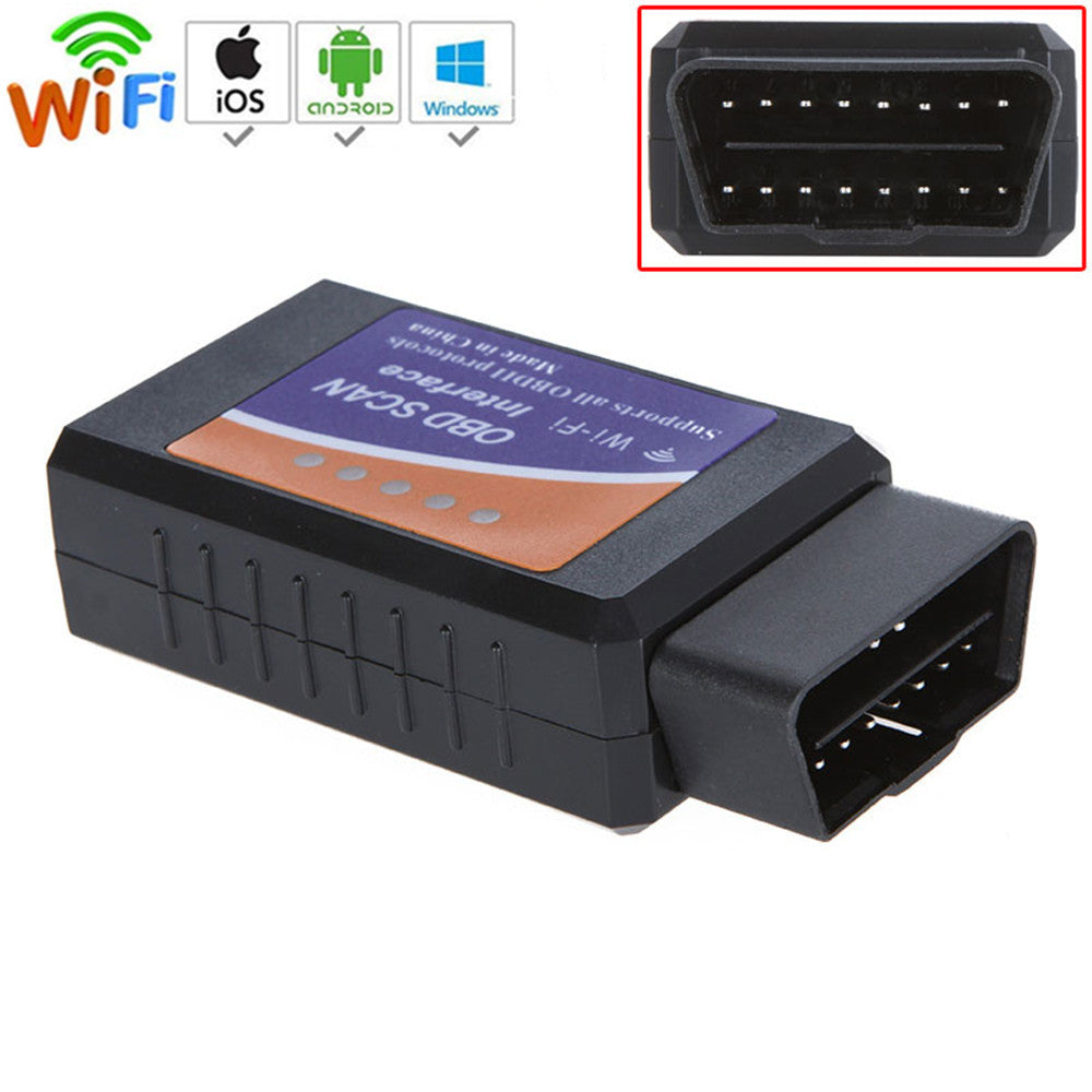 ELM 327 Wifi V1.5 OBD2 OBDII Car Diagnostic Scanner PIC18F25K80 Chip OBD 2 Auto Code Reader Android/IOS Diagnostic-Tool - Premium OBD & Diagnostic Tools from Rapidvehicles - Just $18.99! Shop now at Rapidvehicles