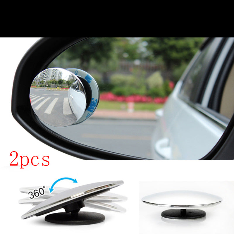 2 PCS Blind Spot Mirror Round HD Convex Rear View Mirror Abyss - Premium Car Stickers & Covers from Rapidvehicles - Just $9.99! Shop now at Rapidvehicles