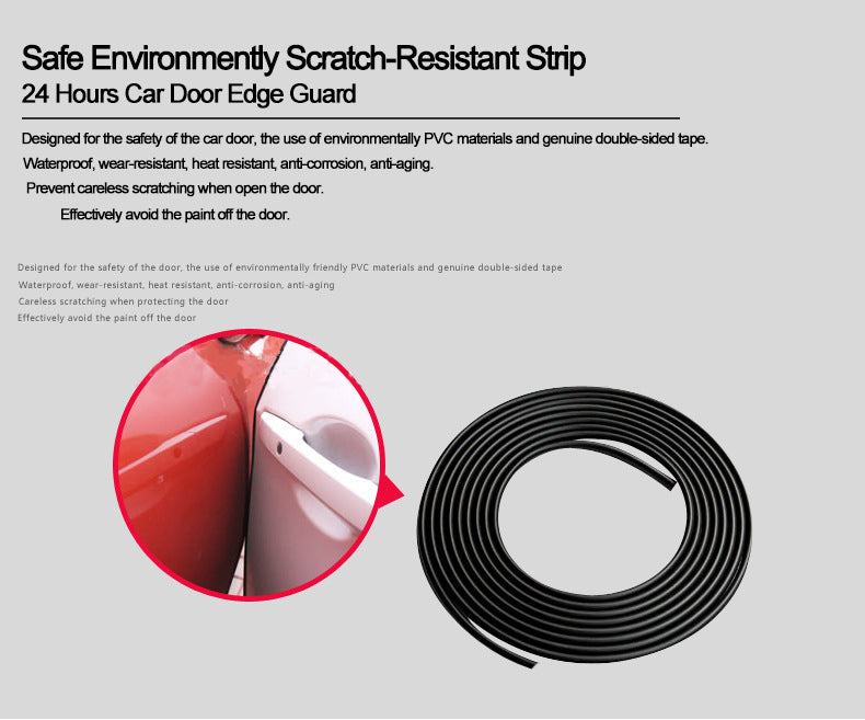 5M/8M/10M Car Door Edge Trim Rubber Seal Protector Guard Strip - Premium Car Organizers from Rapidvehicles - Just $16.19! Shop now at Rapidvehicles