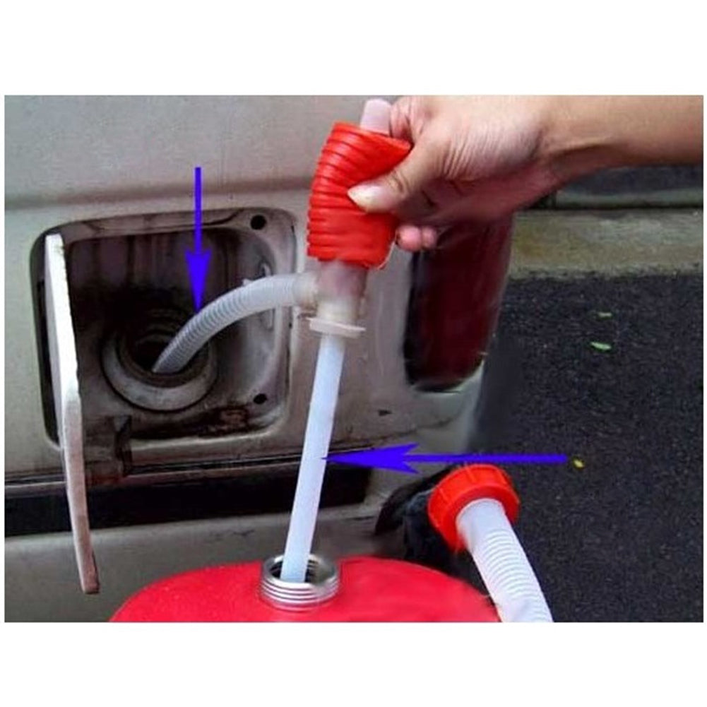 Portable Car Manual Hand Siphon Pump Hose Gas Oil Liquid Syphon - Premium Other Car Electronics from Rapidvehicles - Just $9.99! Shop now at Rapidvehicles