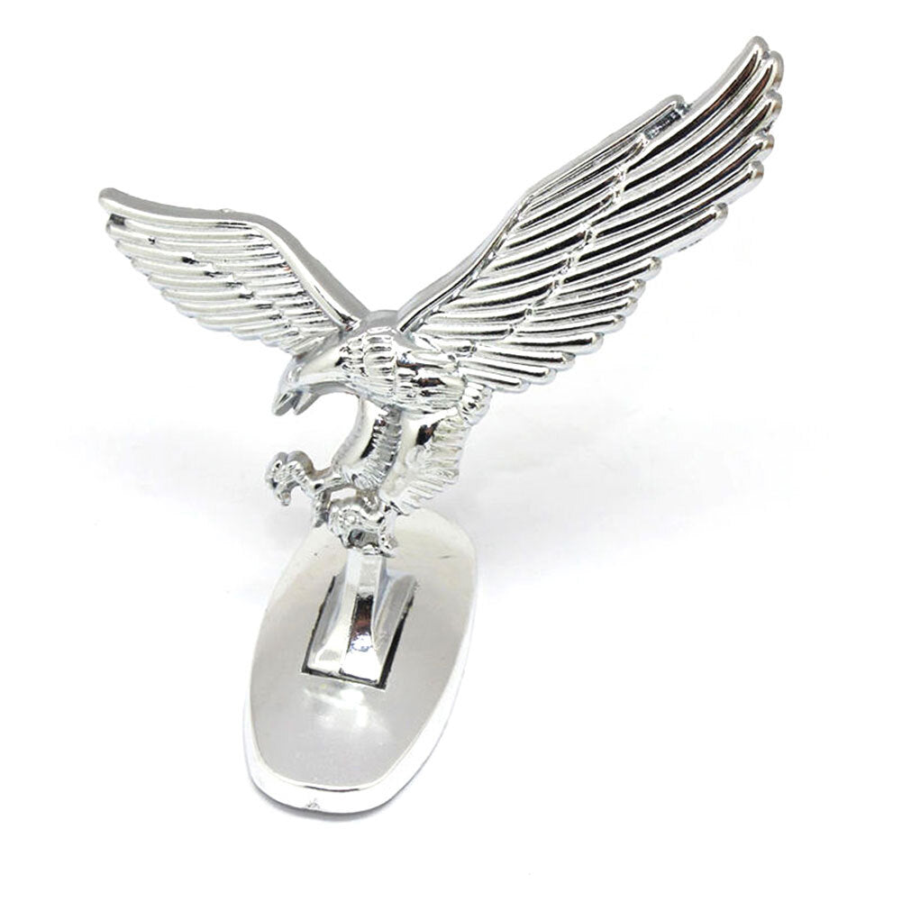 US 3D Emblem Car Logo Front Hood Ornament Car Cover Chrome Eagle - Premium Automotive from Rapidvehicles - Just $35.24! Shop now at Rapidvehicles