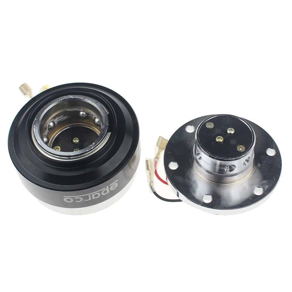 Universal Steering Wheel Kit Black Quick Release Hub Adapter Auto - Premium Car Organizers from Rapidvehicles - Just $39.99! Shop now at Rapidvehicles