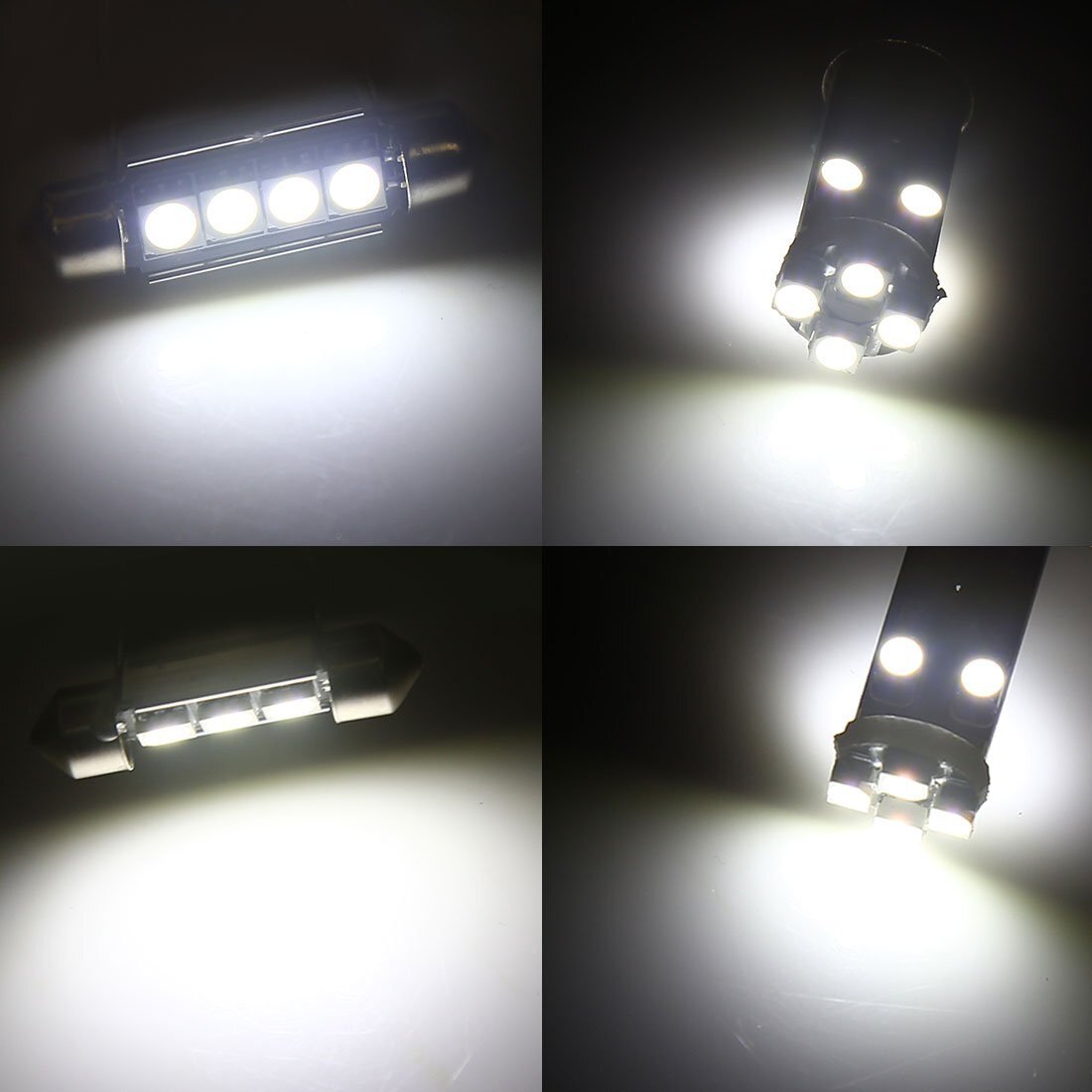 15pcs White Car Dome Map Reading LED Interior Error Free Light for 2002 2003 2004 2005 (B6 and B7) Canbus - Premium Car LED Lights from Rapidvehicles - Just $28.75! Shop now at Rapidvehicles