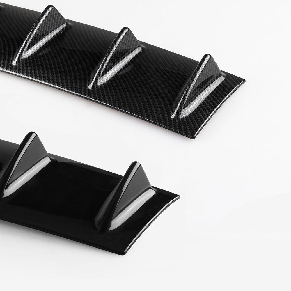 Shark Style Universal Rear Bumper ABS Lip Diffuser Fin Universal - Premium Other Car Tools from Rapidvehicles - Just $44.99! Shop now at Rapidvehicles