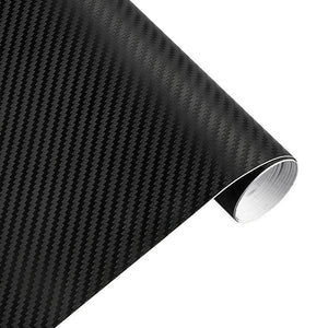 30cmx127cm 3D Carbon Fiber Vinyl Car Twill Wrap Sheet Roll Film Car Stickers  Decals for Motorcycle Car Automobiles Styling Accessories  black - Premium Car Stickers & Covers from Rapidvehicles - Just $8.49! Shop now at Rapidvehicles