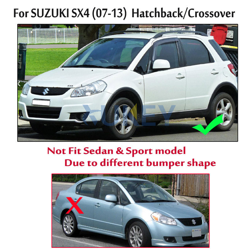 For Suzuki SX4 2007-2013 Car Mud Flaps Car Fenders Set Mudguard - Premium Car Mounts & Holders from Rapidvehicles - Just $30.99! Shop now at Rapidvehicles