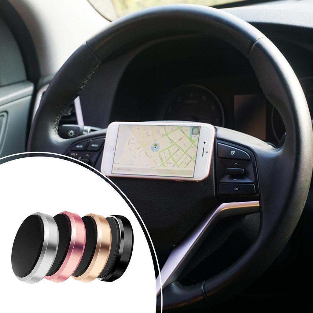 Magnetic Mobile Phone Holder Car Dashboard Mobile Bracket Cell Phone Mount Holder Stand Universal Use black - Premium Car Stickers & Covers from Rapidvehicles - Just $6.27! Shop now at Rapidvehicles