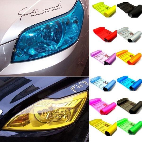 60x30cm Dark Black Car Light Vinyl Film Auto Headlight Taillight - Premium Car Stickers & Covers from Rapidvehicles - Just $8.99! Shop now at Rapidvehicles