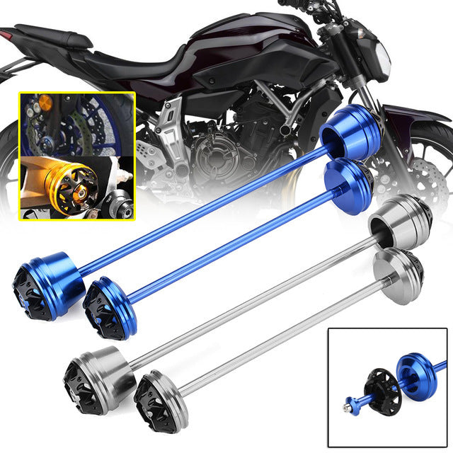 Motorcycle Front & Rear Wheel Fork Axle Sliders Cap Crash - Premium Other Car Tools from Rapidvehicles - Just $77.99! Shop now at Rapidvehicles