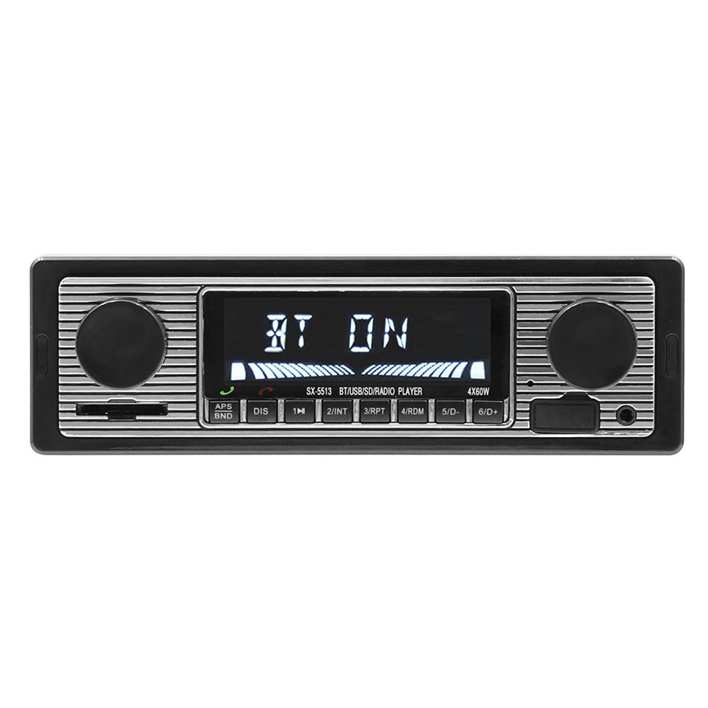 Bluetooth Vintage Car Radio MP3 Player Stereo USB AUX Classic Car - Premium Car Organizers from Rapidvehicles - Just $43.99! Shop now at Rapidvehicles