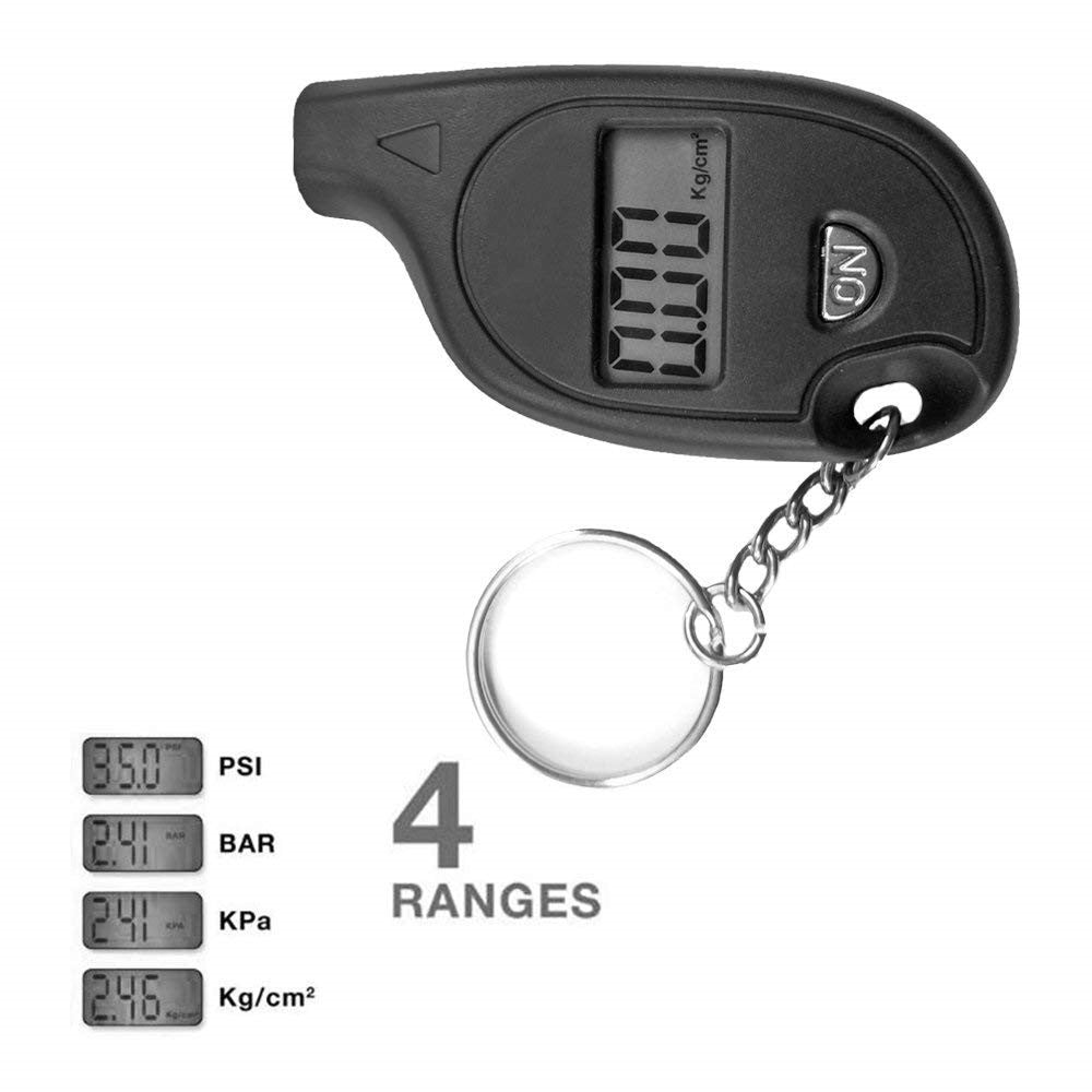 Digital Wireless Tire Air Pressure Gauge Car Security Meter Test Tyre Tester for Auto Wheel Pressure Sensor black - Premium OBD & Diagnostic Tools from Rapidvehicles - Just $14.99! Shop now at Rapidvehicles