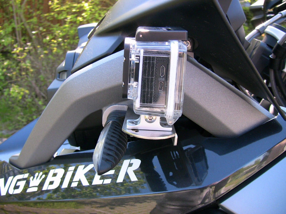 Front Left Camera Bracket for GoPro for BMW R1200 GS LC ADV 14-18 black - Premium Motorcycle Accessories from Rapidvehicles - Just $27.99! Shop now at Rapidvehicles