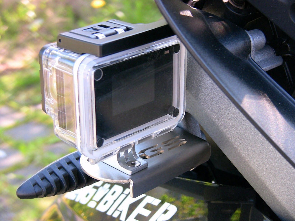 Front Left Camera Bracket for GoPro for BMW R1200 GS LC ADV 14-18 black - Premium Motorcycle Accessories from Rapidvehicles - Just $27.99! Shop now at Rapidvehicles