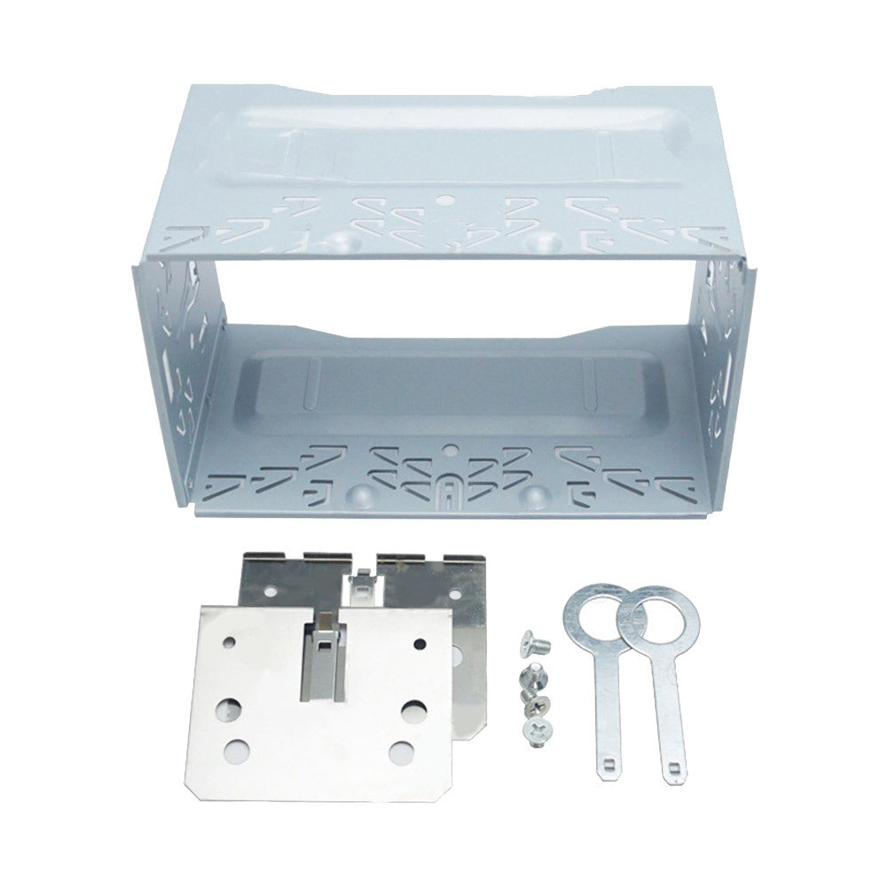 Car Radio 2DIN Installation Metal Cage Kits Brackets/Screws/Keys - Premium Car Mounts & Holders from Rapidvehicles - Just $28.99! Shop now at Rapidvehicles