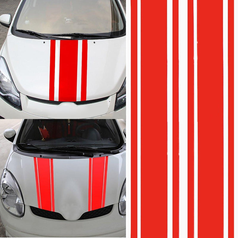 2pcs/set 72 inch x3 inch DIY Black Car Body Vinyl Racing Stripe - Premium Car Stickers & Covers from Rapidvehicles - Just $21.99! Shop now at Rapidvehicles